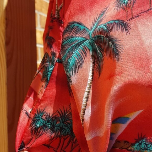 Winnie Fashion hawaii Hawaiian MuuMuu Hawaiian Dress Floral dress - Picture 4 of 13